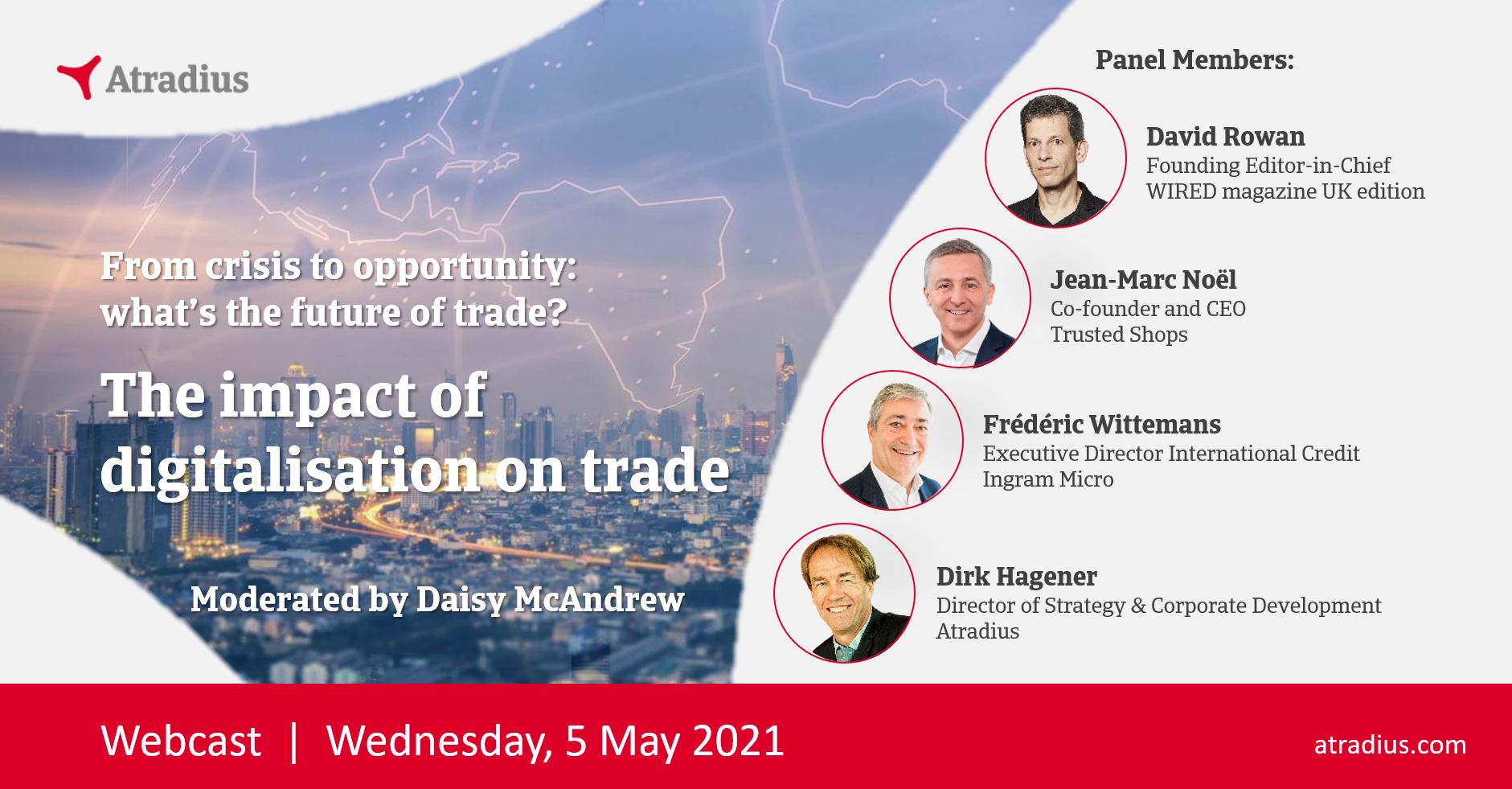 Webinar Atradius Event 3: The impact of digitalisation on trade